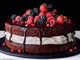 The Ultimate Decadent Chocolate-and-Cream Layer Cake | Save room for ...