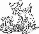 Dibujos de Bambi para Colorear. Imprime gratis | WONDER DAY — Dibujos ...