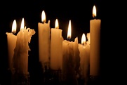 Candles in the dark | Candle in the dark, Candles photography, Candle ...