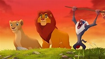 Lion King Rafiki Holding Simba