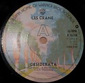 Les Crane - Desiderata / A Different Drummer (1971, Vinyl) | Discogs