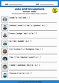 Jobs and Occupations Vocabulary Worksheet | ESL Worksheets For ...