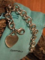 Authentic Tiffany & Co Sterling Silver 925 Heart Bracelet Tiffany ...