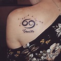 42 Unique Cancer Zodiac Tattoos For The Moonchild | Cancer zodiac ...