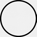 Circulo circulo, blanco, negro, silueta png | PNGWing