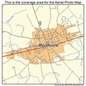 Aerial Photography Map of Marshville, NC North Carolina