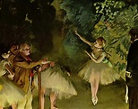 Ballet Rehearsal - Edgar Degas - WikiArt.org - encyclopedia of visual arts