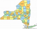 Printable New York Maps | State Outline, County, Cities