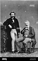 VICTOR HUGO AND SON CHARLES Victor Hugo, écrivain français (1802-1885 ...