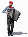 man playing accordion - VIShopper