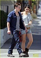 Josh Hutcherson & Claudia Traisac Kiss After Motorcycle Ride! [HQ ...