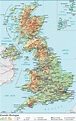 Carte de l'Angleterre - Plusieurs cartes du pays constitutif du Royaume-Uni