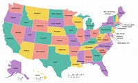 Continental Usa Map
