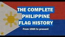 Complete Philippine Flag History - YouTube