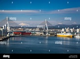 The port city of Aomori, northern Japan, Tōhoku region Stock Photo - Alamy