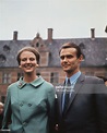 Crown Princess Margrethe of Denmark and her husband Henri de Laborde ...