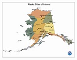 Map Of Alaska With Cities And Towns – Map VectorCampus Map