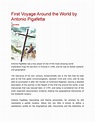 First Voyage Around the World by Antonio Pigafetta - First Voyage ...
