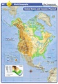 Physical Map Of America And Canada - United States Map