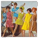Fashion 60s, Fashion History, Colorful Fashion, Vintage Fashion, Womens ...