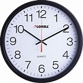 LLR 61008 | Lorell 12-1/2" Slimline Wall Clock - Lorell Furniture