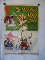 5 marinos contra 100 chicas - cartel original 7 - Comprar Carteles y ...