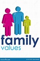 Family Values Word Cloud Vector Illustration | CartoonDealer.com #169305418