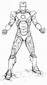 Dibujos De Iron Man Para Colorear, Descargar E Imprimir Colorear ...