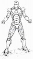 30 Dibujos Para Colorear Iron Man Background | Images and Photos finder