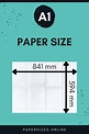 A1 Paper Size And Dimensions - Paper Sizes Online
