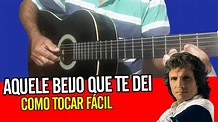 Como tocar AQUELE BEIJO QUE TE DEI (Roberto Carlos) cover/cifra no ...