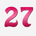 27 Number Clipart PNG, Vector, PSD, and Clipart With Transparent ...