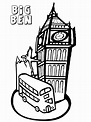 Dibujos de Big Ben 1 para Colorear para Colorear, Pintar e Imprimir ...
