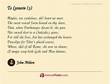 To Leonora (3) Poem by John Milton