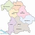 Map - Mapa De Baviera Alemania