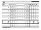 30+ Printable Baseball Scoresheet / Scorecard Templates ᐅ TemplateLab ...