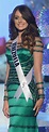 Irene Esser Miss Venezuela Universe 2012 green evening gown | Fashion ...