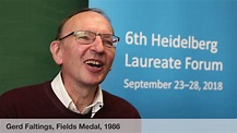 6th HLF – Laureate interview: Gerd Faltings - YouTube