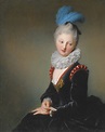 Young Lady with a letter, possibly Mademoiselle Christine-Antoinette ...