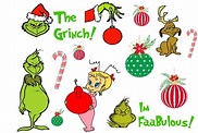 Printable Grinch Stickers
