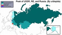 Map Of The Russian Empire, USSR, And Modern Russia : r/MapPorn
