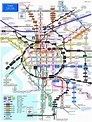 OSAKA's TRAIN MAP - Rail Way Map in Osaka (Osaka Metro Subway, JR, and Other Private lines)
