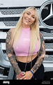 Sabrina Reiter aka Ps-Tussi beim Familienfest am Mercedes Benz Standort ...