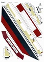 Titanic Papercraft Titanic Paper Model Free Download in 2023 | Paper ...