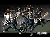 Ramones cartoon | Ramones, Rock n roll art, Caricature