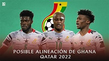 The possible starting lineup of the Ghana national team at the Qatar ...