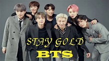BTS STAY GOLD LYRIC - YouTube