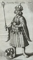 Heinrich VI.. - Porträt. - "Henricus Imp. Friderici I. filius. P. 420