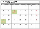 Calendario 2023 Completo Con Festivos De Agosto 2020 Para - IMAGESEE