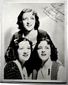 Boswell Sisters: profile + selected recordings 1925 & 1930 | Girls ...
